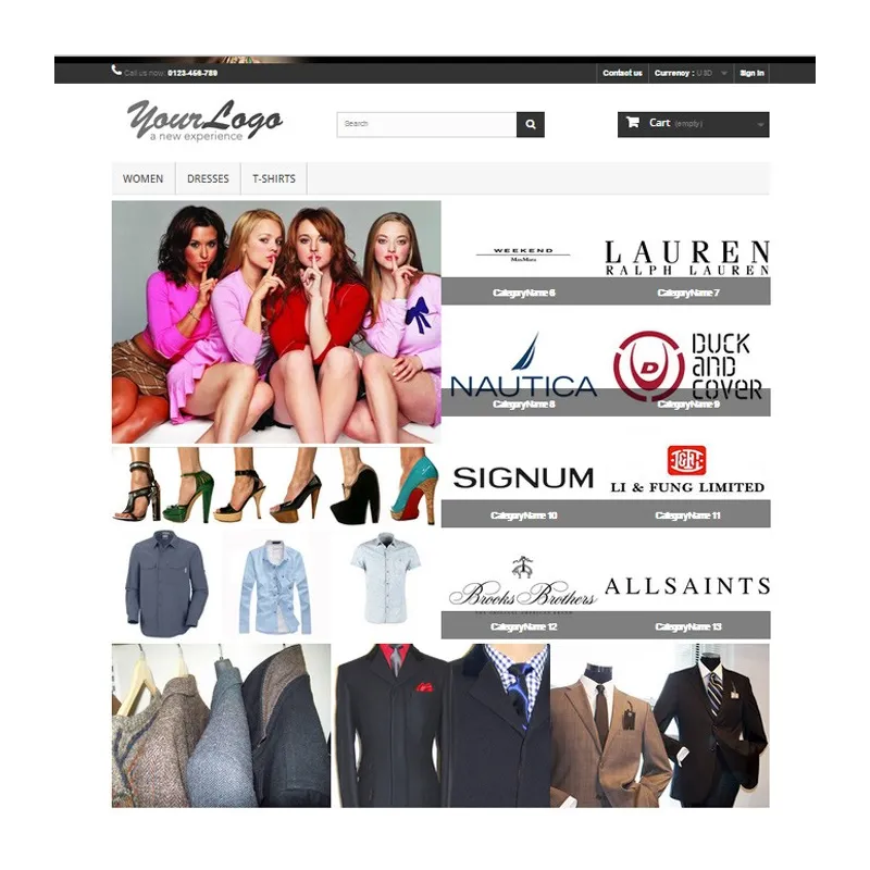 Prestashop Responsive Homepage Layout 2 - by MEG Venture Prestashop Responsive Homepage Layout 2 - by MEG Venture