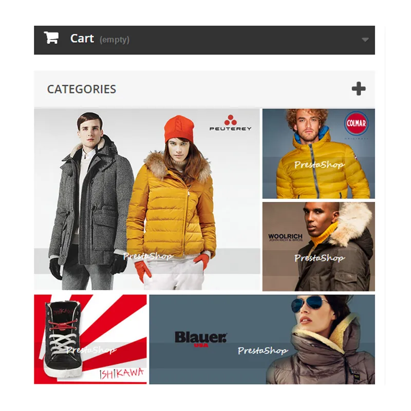 Prestashop Responsive Homepage Layout Prestashop Responsive Homepage Layout
