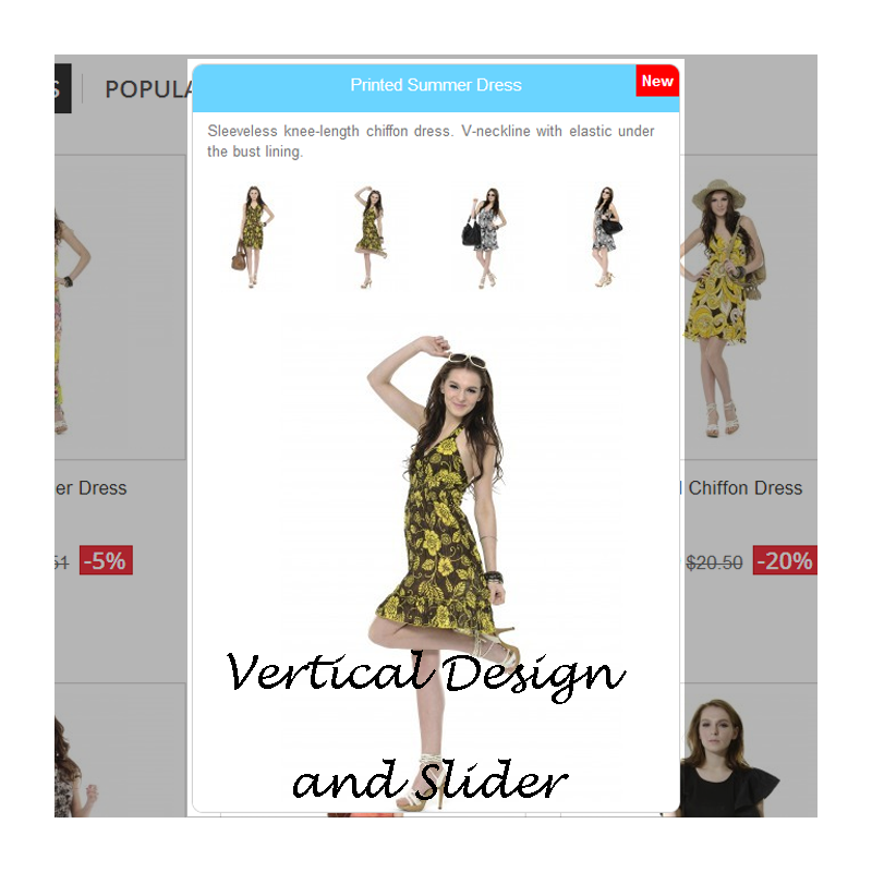 Quick View and Product Image Slider Module