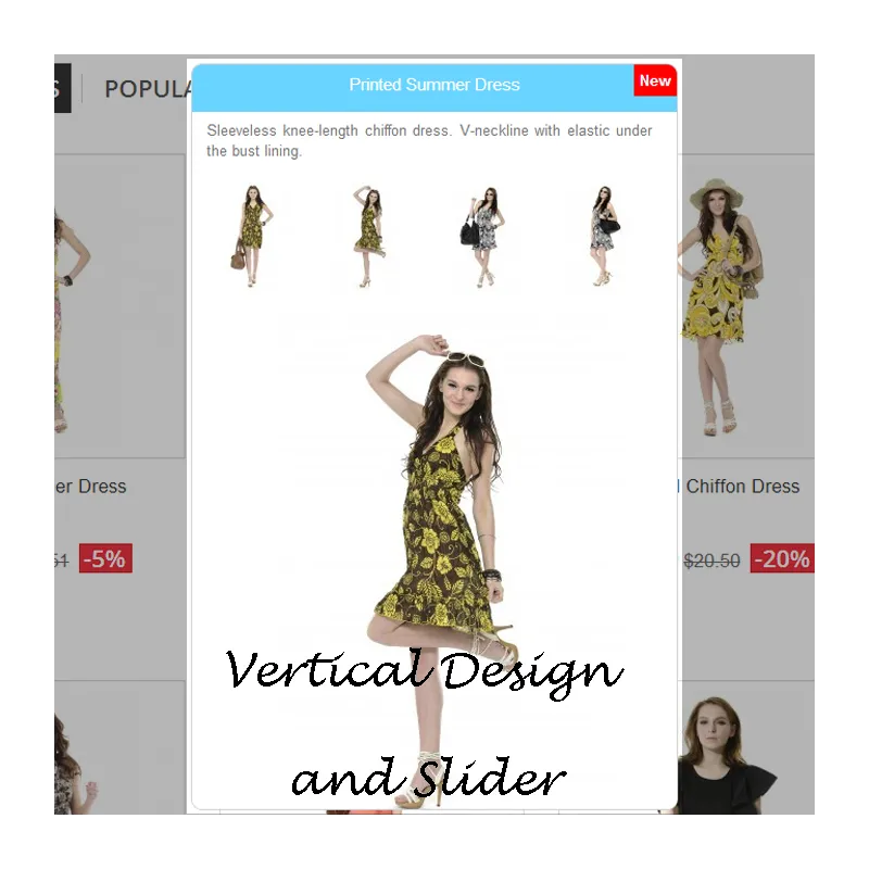 Quick View and Product Image Slider Module