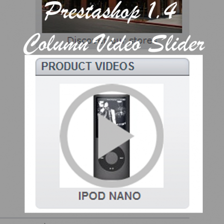 Product Video Slider Module
