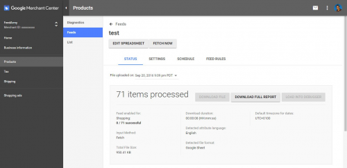Google Shopping Flux (Google Merchant Center) Module