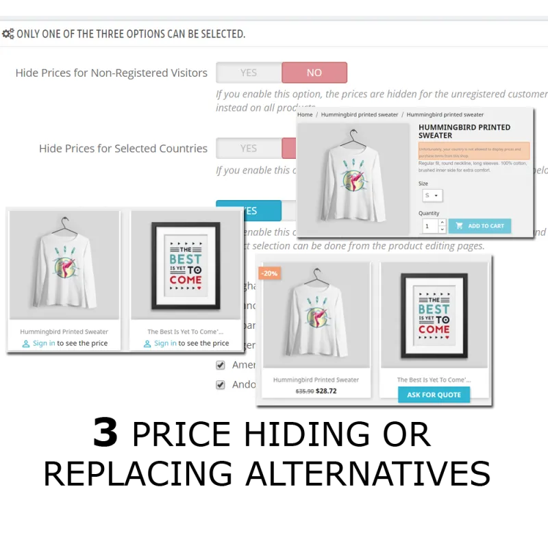 Custom Price Text / Hide Price on Prestashop Custom Price Text / Hide Price on Prestashop