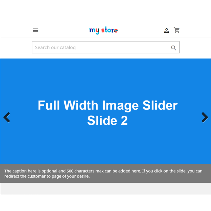 Responsive Full Width Image Slider Module