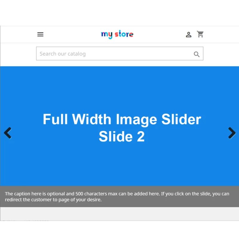 Responsive Full Width Image Slider Module