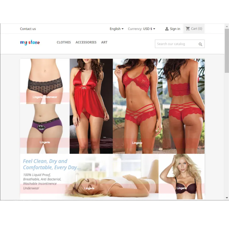 Stylish Homepage Layouts for Prestashop - by MEG Venture Stylish Homepage Layouts for Prestashop - by MEG Venture