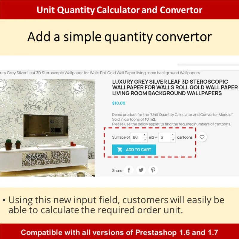 Unit Quantity Calculator and Convertor Module