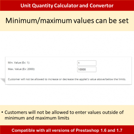 Unit Quantity Calculator and Convertor Module