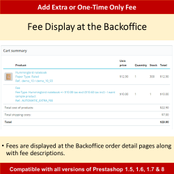 Add Extra or One-Time Only Fee Module